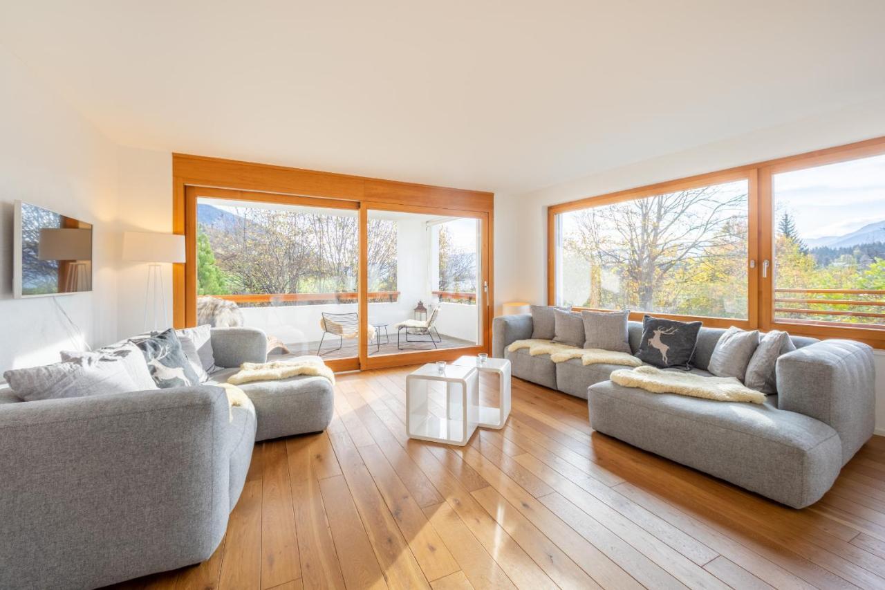 Laax Homes - Casa Foppa Flims Bagian luar foto